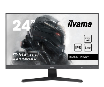 Monitor LED 24" (23,5"-26,4") IIYAMA 24" Black Hawk G-Master G2445HSU-B1 IPS/FHD/100Hz/1ms